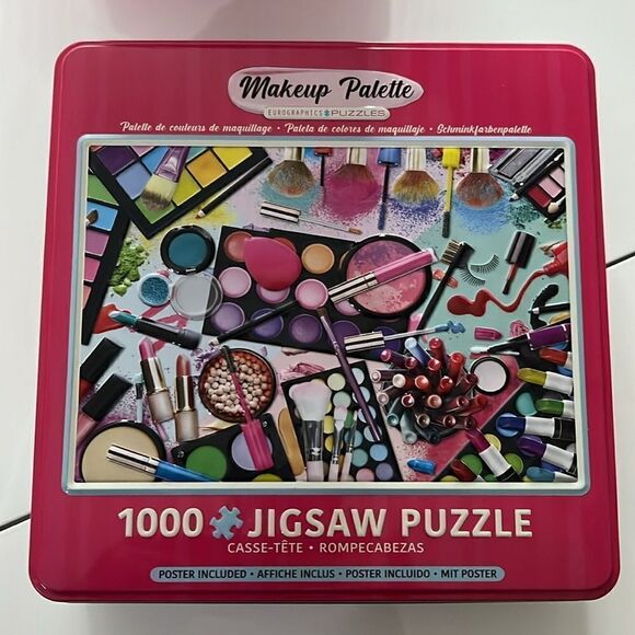 MAKEUP PALETTE NWT 1,000 PIECE JIGSAW PUZZLE - Picture 3 of 4